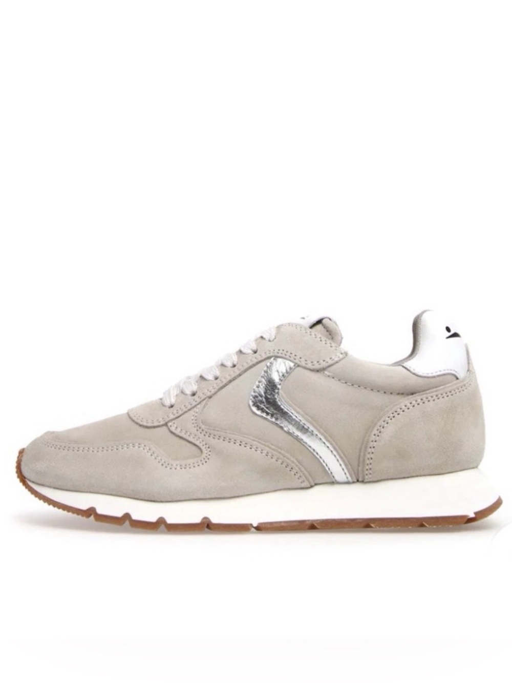 NWT VOILE BLANCHE JULIA Sneaker in Ice/White